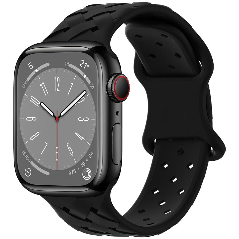 Geflochtenes Silikonarmband