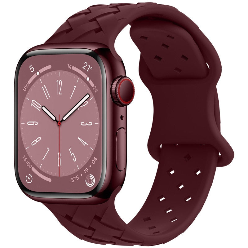 Geflochtenes Silikonarmband