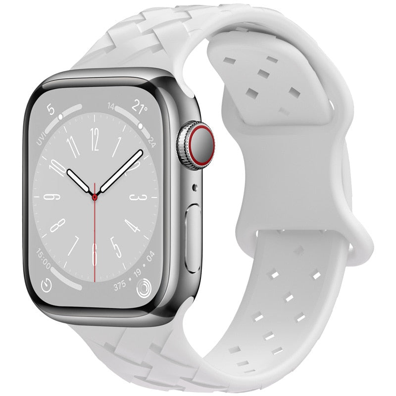 Geflochtenes Silikonarmband